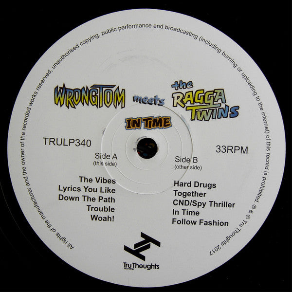 Wrongtom Meets The Ragga Twins : In Time (LP + 7" + Album)