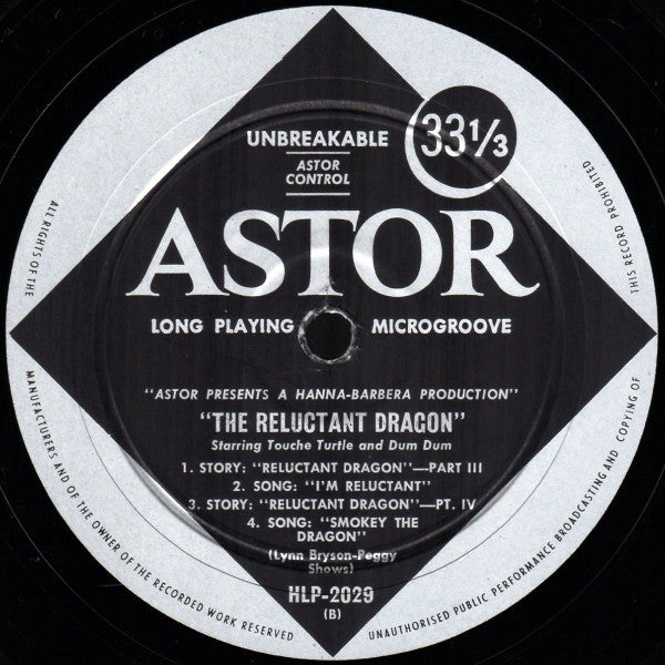 Bill Thompson (4) and Daws Butler : The Reluctant Dragon (LP)