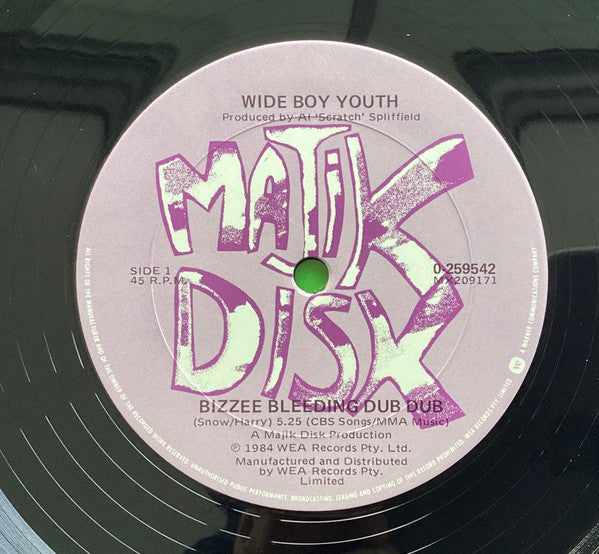 Wide Boy Youth : Busy Bleeding (12", Single)