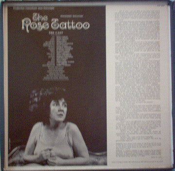 Maureen Stapleton, Harry Guardino, Maria Tucci, Christopher Walken, Tennessee Williams, Milton Katselas : The Rose Tattoo (3xLP, Album)