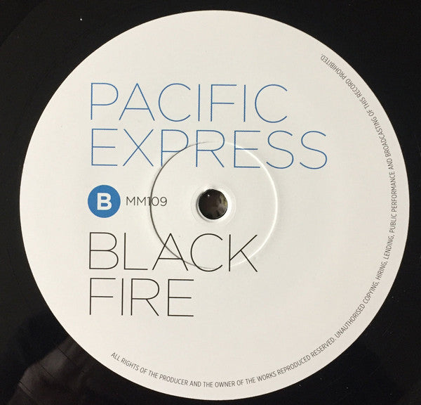 Pacific Express : Black Fire (LP, Album, RE, RM)