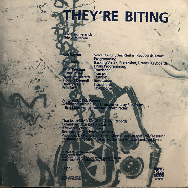 They're Biting : Homelands (7", Single)