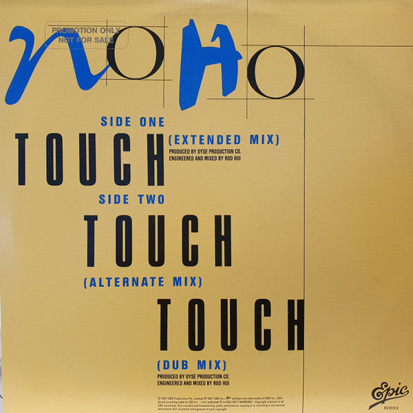 NoHo : Touch (12")