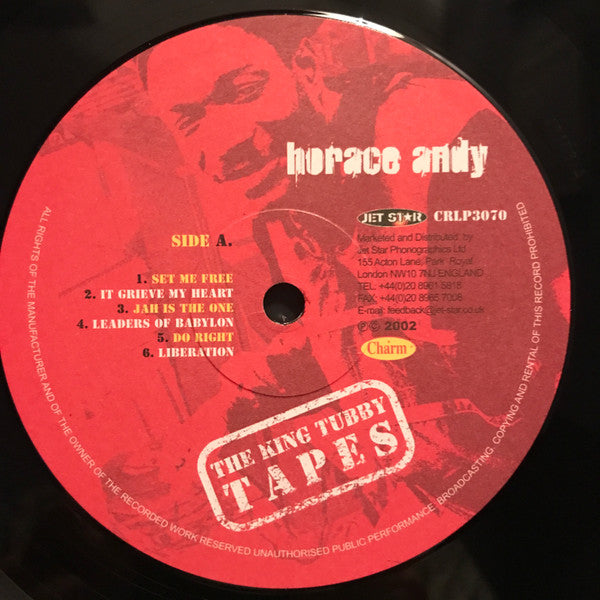 Horace Andy : The King Tubby Tapes (2xLP, Comp)