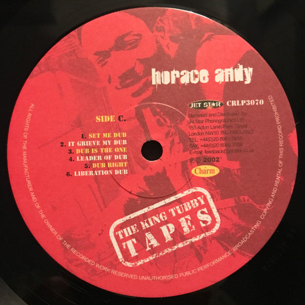 Horace Andy : The King Tubby Tapes (2xLP, Comp)