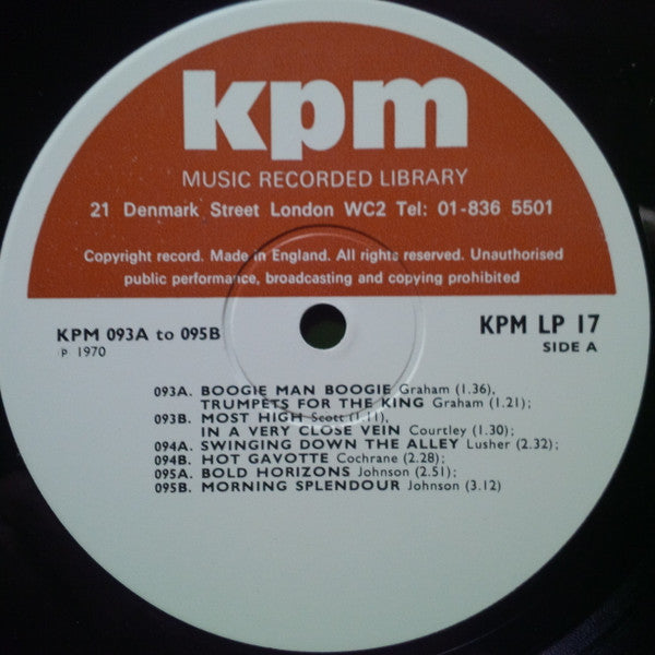 Various : KPM 093A-098B (LP, Album, Comp, Mono)