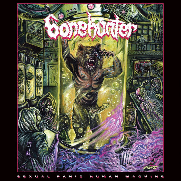Bonehunter : Sexual Panic Human Machine (LP, Album, Hig)