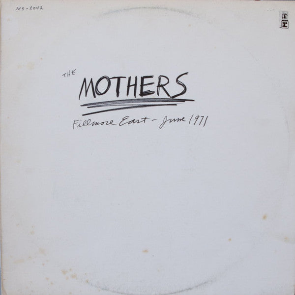 The Mothers : Fillmore East - June 1971 (LP, Album, RE)