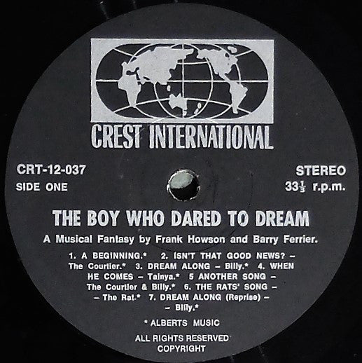 Various : The Boy Who Dared To Dream (LP, Gat)