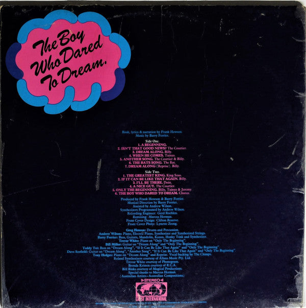 Various : The Boy Who Dared To Dream (LP, Gat)