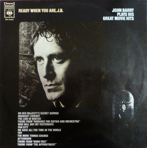 John Barry : Ready When You Are, J.B. (LP, Album, Comp)