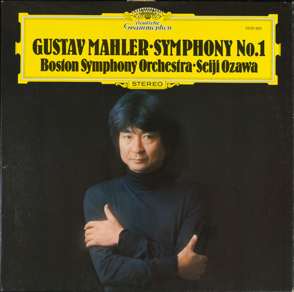 Gustav Mahler - Boston Symphony Orchestra, Seiji Ozawa : Symphony No.1 (LP)
