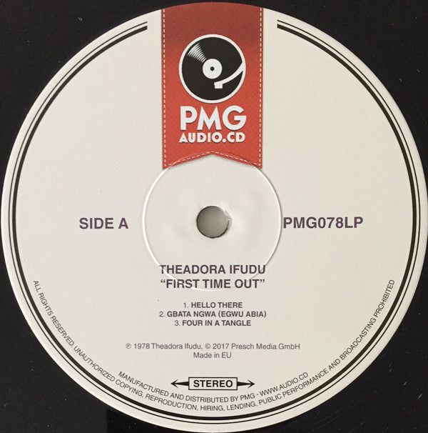 Theadora Ifudu : First Time Out (LP, Album, RE)