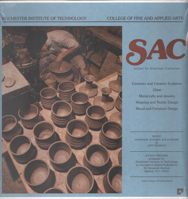 Jeff Resnick : SAC School Of American Craftsmen  (LP, RE)