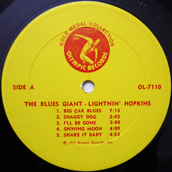 Lightnin' Hopkins : The Blues Giant (LP, Album, RE)