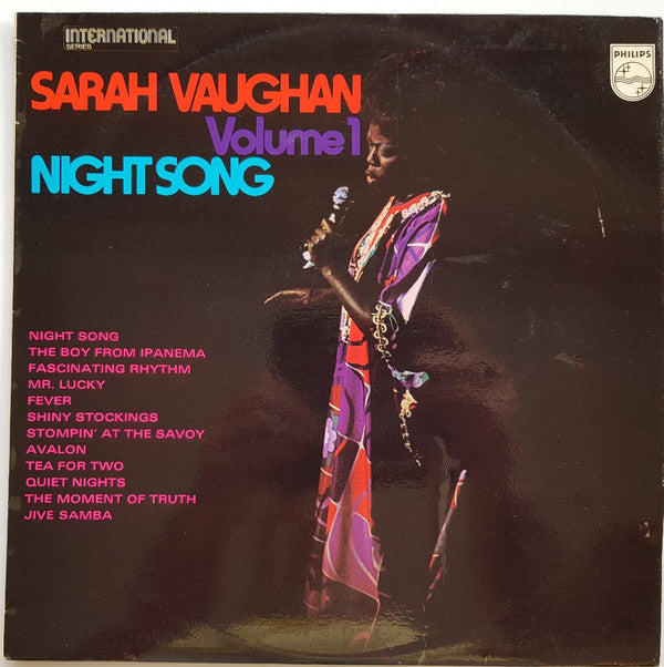 Sarah Vaughan : Volume 1: Night Song (LP)