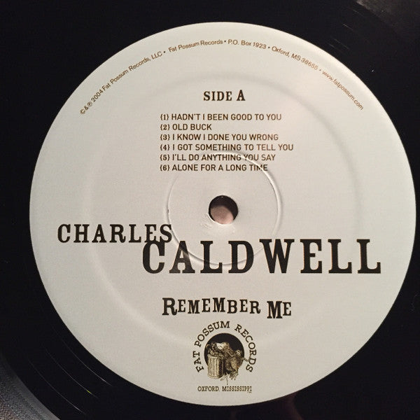 Charles Caldwell : Remember Me (LP, Album, RE)