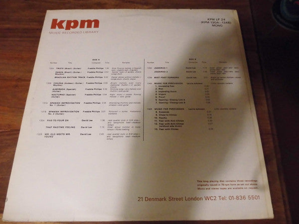 Various : KPM 130A - 134B (LP)