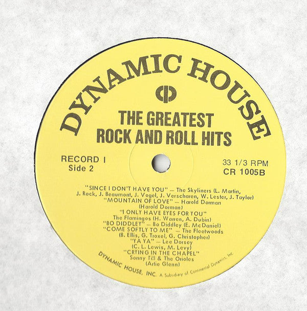 Various : The Greatest Rock And Roll Hits (4xLP, Comp, Enh, Tel + Box)