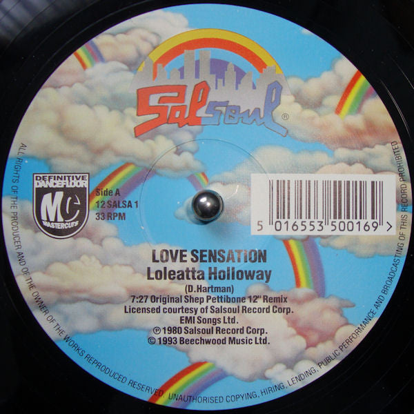 Loleatta Holloway : Love Sensation / Hit And Run (12")