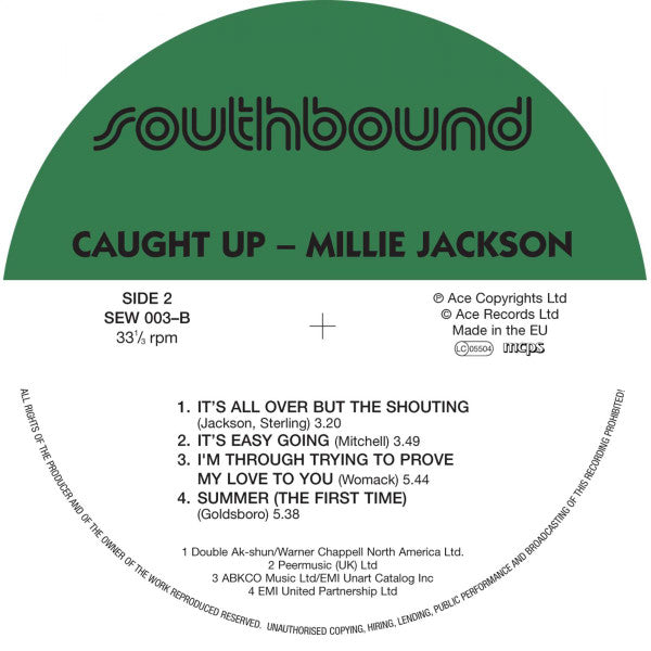 Millie Jackson : Caught Up (LP, Album, RE, RM)