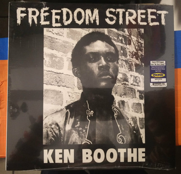 Ken Boothe : Freedom Street (LP, Album, Ltd, RE, RM, Red)