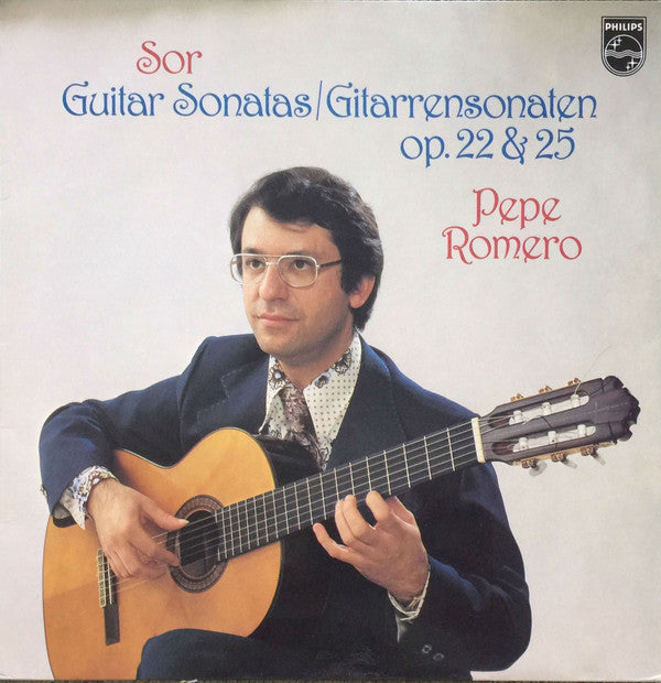 Fernando Sor - Pepe Romero : Guitar Sonatas / Gitarrensonaten Op. 22 & 25 (LP)