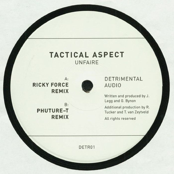 Tactical Aspect : Unfaire (12")