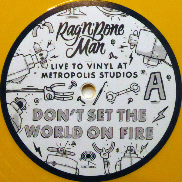 Rag'n'Bone Man : Live To Vinyl At Metropolis Studios (12", Single, Ltd, Yel)