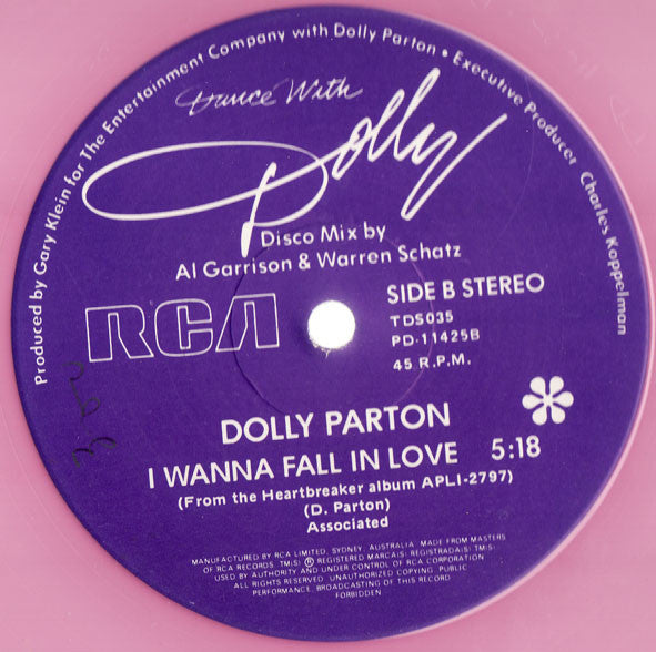 Dolly Parton : Dance With Dolly (12", Single, Pin)