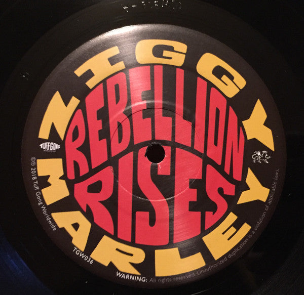 Ziggy Marley : Rebellion Rises (LP, Album)