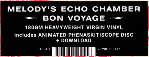 Melody's Echo Chamber : Bon Voyage (LP, Album, 180)