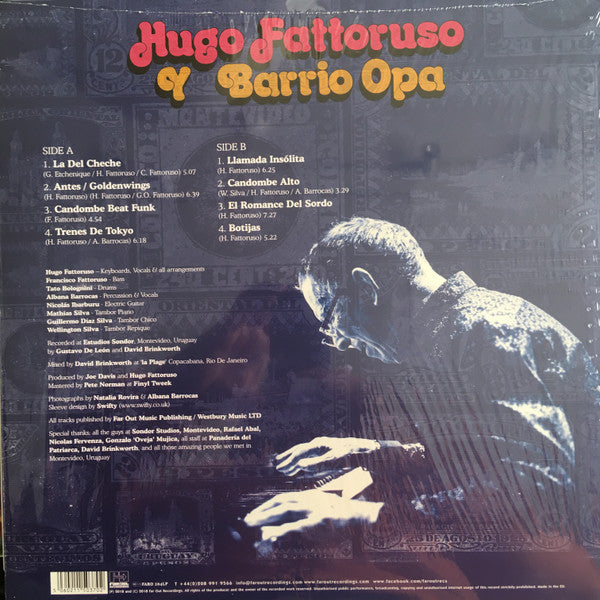 Hugo Fattoruso : Hugo Fattoruso Y Barrio Opa (LP, Album)
