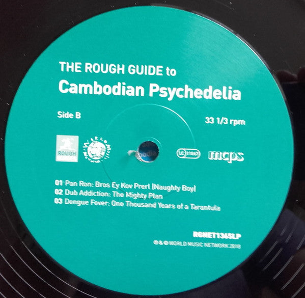 Various : The Rough Guide To Cambodian Psychedelia (LP, Comp, Ltd)