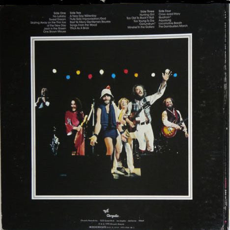 Jethro Tull : Live - Bursting Out (2xLP, Album)