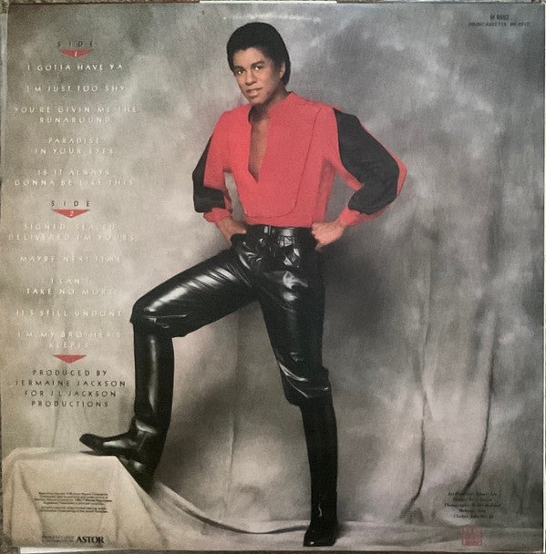 Jermaine Jackson : I Like Your Style (LP, Album)