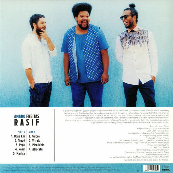 Amaro Freitas : Rasif (LP, Album)