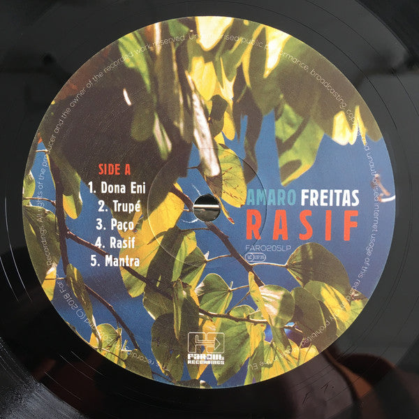 Amaro Freitas : Rasif (LP, Album)