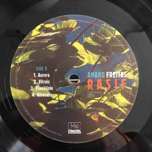 Amaro Freitas : Rasif (LP, Album)