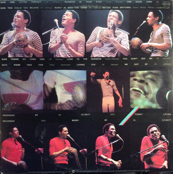 Al Jarreau : Look To The Rainbow - Live In Europe (2xLP, Album, Gat)