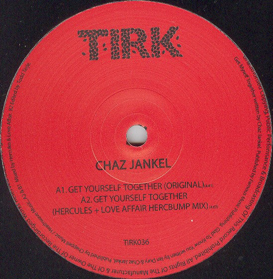 Chaz Jankel* : Get Yourself Together (12")