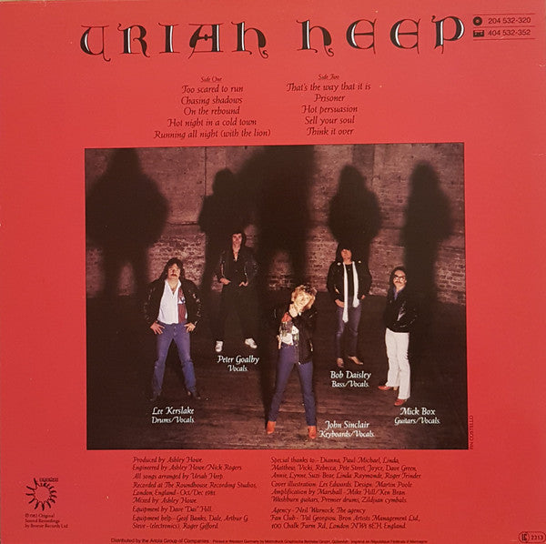 Uriah Heep : Abominog (LP, Album, RP)