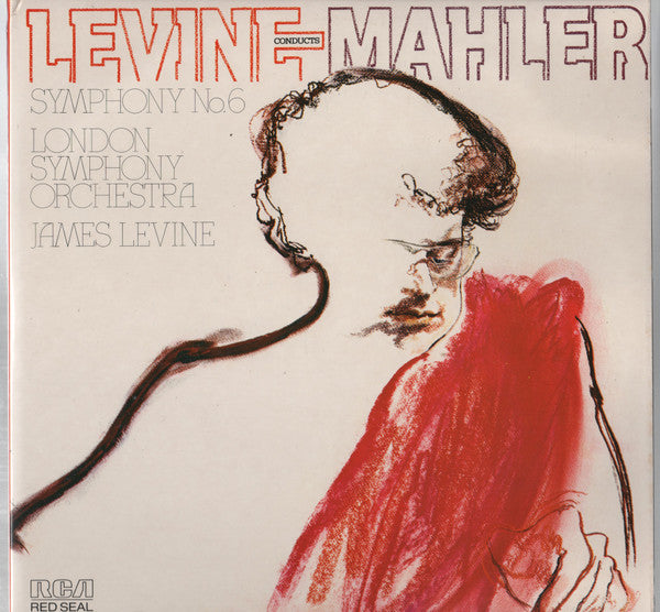 James Levine (2) Conducts Gustav Mahler, The London Symphony Orchestra : Symphony No. 6 (2xLP, Album)