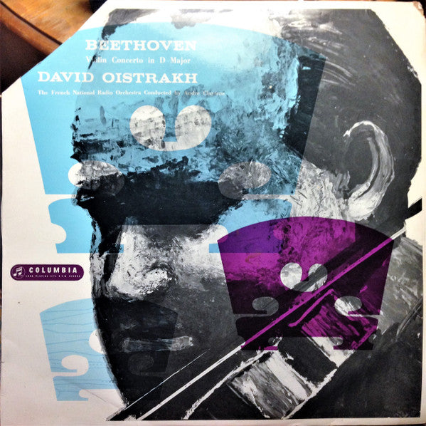 Ludwig Van Beethoven / David Oistrach With Orchestre National De France Conducted By André Cluytens : Violin Concerto In D Major, Op. 61 (LP, Album, Mono)