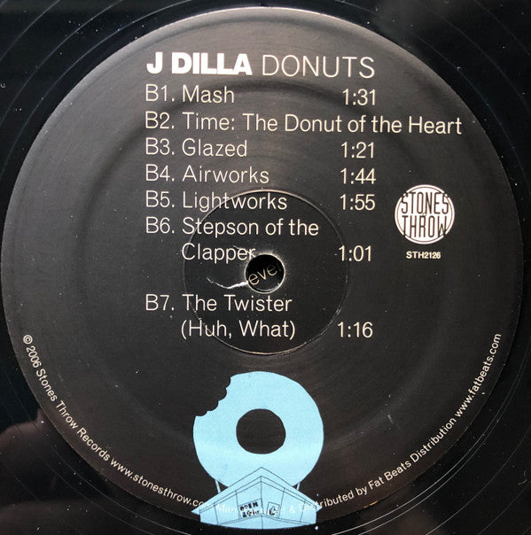 J Dilla : Donuts (2x12", Album, RE)