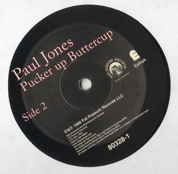 Paul Jones (2) : Pucker Up Buttercup (LP, Album)