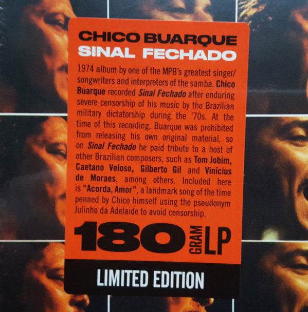 Chico Buarque : Sinal Fechado (LP, Album, Ltd, RE, 180)