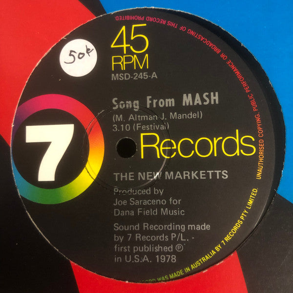 The New Marketts* : Song From M*A*S*H (12")