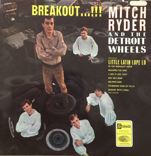 Mitch Ryder & The Detroit Wheels : Breakout…!!! (LP, Album, Mono)