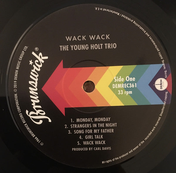 Young Holt Trio : Wack Wack (LP, Album, RE, 180)